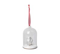 Pluto Design Colgante navideño de bola de nieve de Mumin Mumin