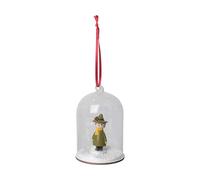 Pluto Design Colgante navideño de bola de nieve de Mumin Snufkin