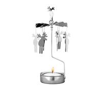 Pluto Design Portavelas giratorio Navidad alce