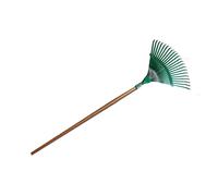 Pluvia jardin escoba fija metal mango madera 110l