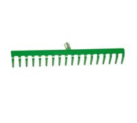 Pluvia jardin rastrillo metal verde 18 puas sin mango r104-18t