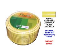 Pluvia manguera amarilla agricola ent.amr.19x50 rollo (3-4)19x23