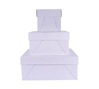 PME Baking Essentials - Caja Cuadrada para Tartas de 30 cm (12 pulgadas), Juego de 3