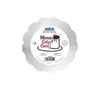 PME Bandeja Espejo para Tarta - Festoneada Plateada 152 mm (6 Pulgadas), Paquete de 3