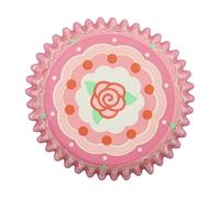 PME Cápsulas para Cupcakes Vintage forradas de Aluminio - Rosas Vintage (Set de 30)
