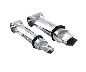 PME Crimpers Serrado Doble V, Tamaños Grande y Pequeño, Set de 2