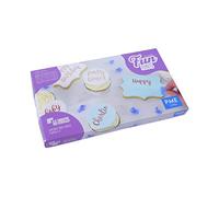 PME Fun Fonts - Letras del Alfabeto para Decorar Cupcakes y Galletas, Paquete de 66, Colección 1