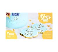PME Fun Fonts - Números y Caracteres Especiales para la Decoración de Tartas, Paquete de 31, Colección 2