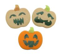 PME Halloween Kit Decoración Galletas - "Construye tu Propio Calabaza"