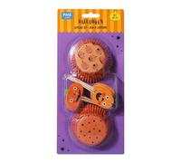 PME Halloween Set de 48 Cápsulas para Cupcakes y Toppers - Jack-o-Lantern