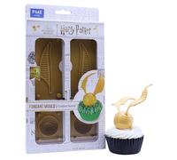 PME Harry Potter Molde para Fondant, Set de 4, Quidditch Golden Snitch