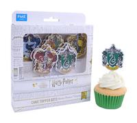 PME Harry Potter Toppers para Pasteles, Set de 15, Escudos de Hogwarts