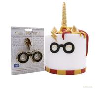 PME HPW503 Potter Set de 2 cortadores de Fondant y Galletas, Gafas y Cicatriz de Harry, Grandes, Metal, Oro