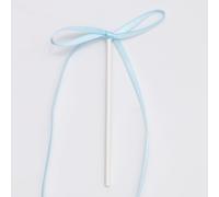 PME Lazos Decorativos para Tarta | Topper de Cinta Azul, Accesorios de Repostería (Pack de 8)