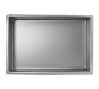 PME Molde para Pastel Rectangular de Aluminio | Utensilios para hornear de aluminio aptos para horno para pasteles de calor uniforme y bordes lisos. Horneados en capas