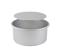 PME Molde para Pastel Redondo de Aluminio Anodizado con Base Extraíble Ø 152 mm