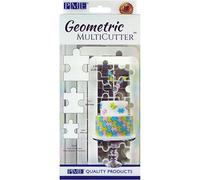 PME Multicortador Geométrico - Puzzle, Tamaños Pequeño, Mediano y Grande, Juego de 3