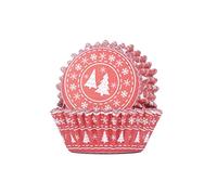 PME Navidad Cápsulas para Cupcakes forradas de Aluminio - Suéter Navideño (Set de 30)