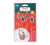 PME Palillos Navideños para Aperitivos, Árboles de Navidad (24 piezas)