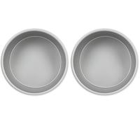 PME Redondo Molde para Pastel de Aluminio, Plateado, 12.7 cm (Paquete de 2)