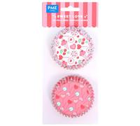 PME San Valentín Cápsulas para cupcakes Forradas de Aluminio - Dulce Amor, Set de 60