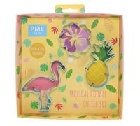 PME Set de cortadores de galletas Tropical