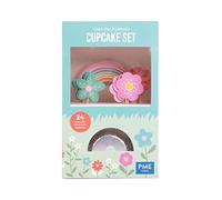 PME - Set para Cupcakes - Over the Rainbow, Juego de 24