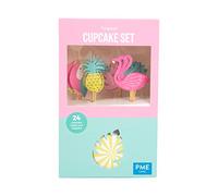PME - Set para Cupcakes - Tropical, Juego de 24