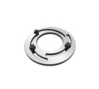 PMZZHUPVR Anillo de perforación de mandíbula Suave Ajustable, 10 Pulgadas, hidráulico, Tres portabroca de morzada, Anillo Moldeador, Garra de perforación, Mandril de máquina Herramienta CNC