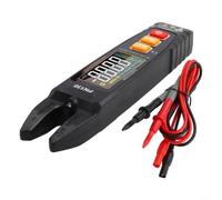 PN130 Medidor de abrazadera en forma de U Multímetro digital Rango automático NCV USB-C Pantalla VA recargable para CA DC Voltaje de corriente