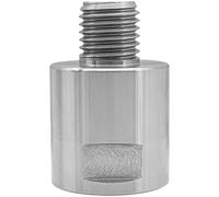 PNBO Adaptador de husillo de cabezal de torno para carpintería, convierte 1 pulgada x 12tpi a 1 pulgada x 8tpi