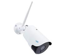 PNI Cámara de Video vigilancia House IP52 2MP 1080P inalámbrico y microSD para Exteriores e Interiores, Modo Nocturno