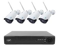 PNI NVR House IP716 - Paquete de videovigilancia y 4 cámaras IP52 con IP, 2 MP