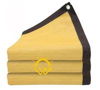 Pobbycrafm Malla Sombreo Toldo Vela Rectangular Malla Ocultacion Jardin Exterior Tela Ocultacion Jardin Exterior Toldos para Patio Beige 3x6m