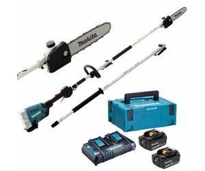 Podadora de batería 36V multifunción Makita DUX60 con alargador de 108 cm - Baterías 2x18V 5Ah