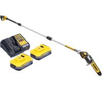 Podadora sin cable DeWalt DCMPS 567 H2 18 V sin escobillas + 2x batería Powerstack 5,0 Ah + cargador