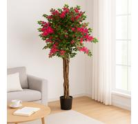 Poenia Arte Floral - Árbol BUGANVILLA Artificial 180cm - Ref 631342 - Realista - Planta Floral Decorativa - Árbol Falso con Flores de Aspecto Natural - Ideal para Hogar y Oficina - Sin Mantenimiento