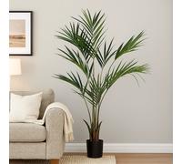 Poenia Arte Floral - Palmera Kentia Artificial 180cm - Ref 631351 - Realista - Planta Tropical Decorativa - Ideal para Hogar, Oficina o Espacios Interiores - Sin Mantenimiento