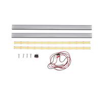 POENVFPO Kit de 2 Barras de Luces LED con Carcasa para Impresora 3D de Montaje Superior, Tira de Luces LED USB con Interruptor de Encendido para Prusa MK4