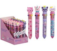 POESSA Set de 24 Bolígrafos Dream Cats 10 Colores