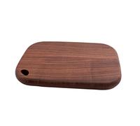 Point-Virgule Tabla de cortar de madera de nogal, perfecta para servir aperitivos y quesos, 22,5 x 15 cm