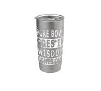 Poke Bowl va en sabiduría sale para los chefs de Hawái Vaso térmico de acero inoxidable de doble pared
