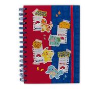 Pokémon - Cuaderno A5, color azul y rojo ABYstyle