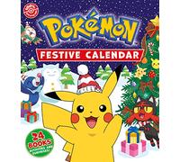 Pokemon: Festive Calendar: A festive collection of 24 books, activities and surprises!: The perfect Christmas Advent Calendar gift for Pokemon fans aged 6 years and over