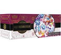 Pokémon - Juego de Cartas coleccionables: Calendario de Fiestas (8 Cartas holográficas, 6 Paquetes de Refuerzo, 7 Paquetes Divertidos y más)
