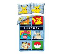 Halantex Funda nórdica Pokémon Listo para la Batalla Cama 90 140x200