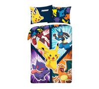 Pokémon Niños Funda Nórdica Cama 90 135x200 + Funda Microfibra