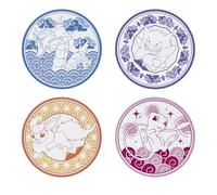 ABYstyle Set de 4 platos Pokémon estilo japonés