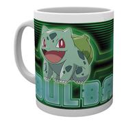 Pokemon Taza 320ml Bulbasaur Neón Subli Box Taza Cerámica Abystyle