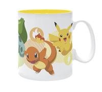 ABYstyle Taza Pokémon Pikachu y Starters 460 ml subli caja